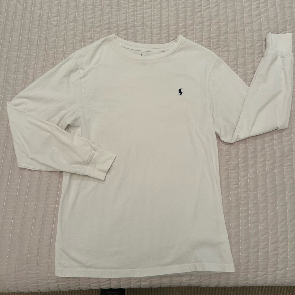 Boys Ralph Lauren long sleeve Polo T-shirt